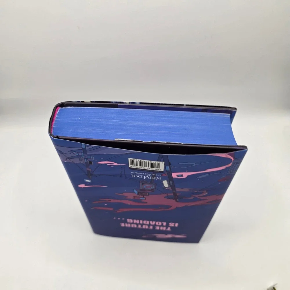Coldwire FairyLoot Exclusive Hardcover Sprayed Edges Overlays YA Sci-Fi